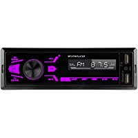 Pantalla Táctil Radio Coche Bluetooth Manos Libres-1 DIN Autoradio Reproductor de MP3 de Coche Apoyo USB-SD-AUX -Radio…